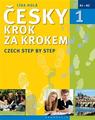 Učebnice používaná v jazykové škole  Jazyková škola hl. m. Prahy: Česky krok za krokem 1
